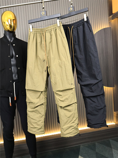 秋冬男士 加绒 纯色加绒裤 三防运动裤 潮 户外单 休闲裤 修饰腿型