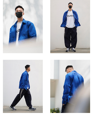 客供面料！版型超赞！超帅！