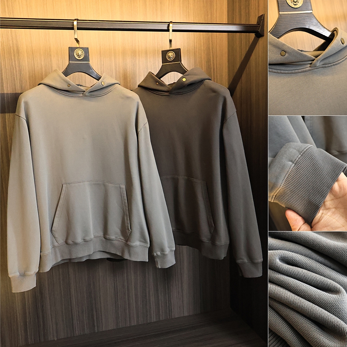 精梳全棉毛圈！连帽卫衣外套潮