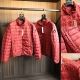 90绒 撤柜牛货 福利 轻薄款 秋冬枚红色男女款 立领羽绒服外套男