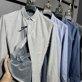 秋冬男士 100棉纯色经典 内里加厚不倒银狐绒 加厚保暖翻领纯色潮