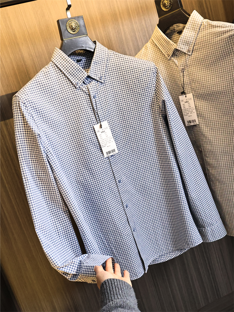 千鸟格纹！侬有腔调！衬衫