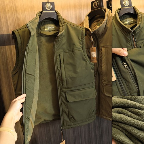 双面可穿【锦纶+摇粒绒】马甲