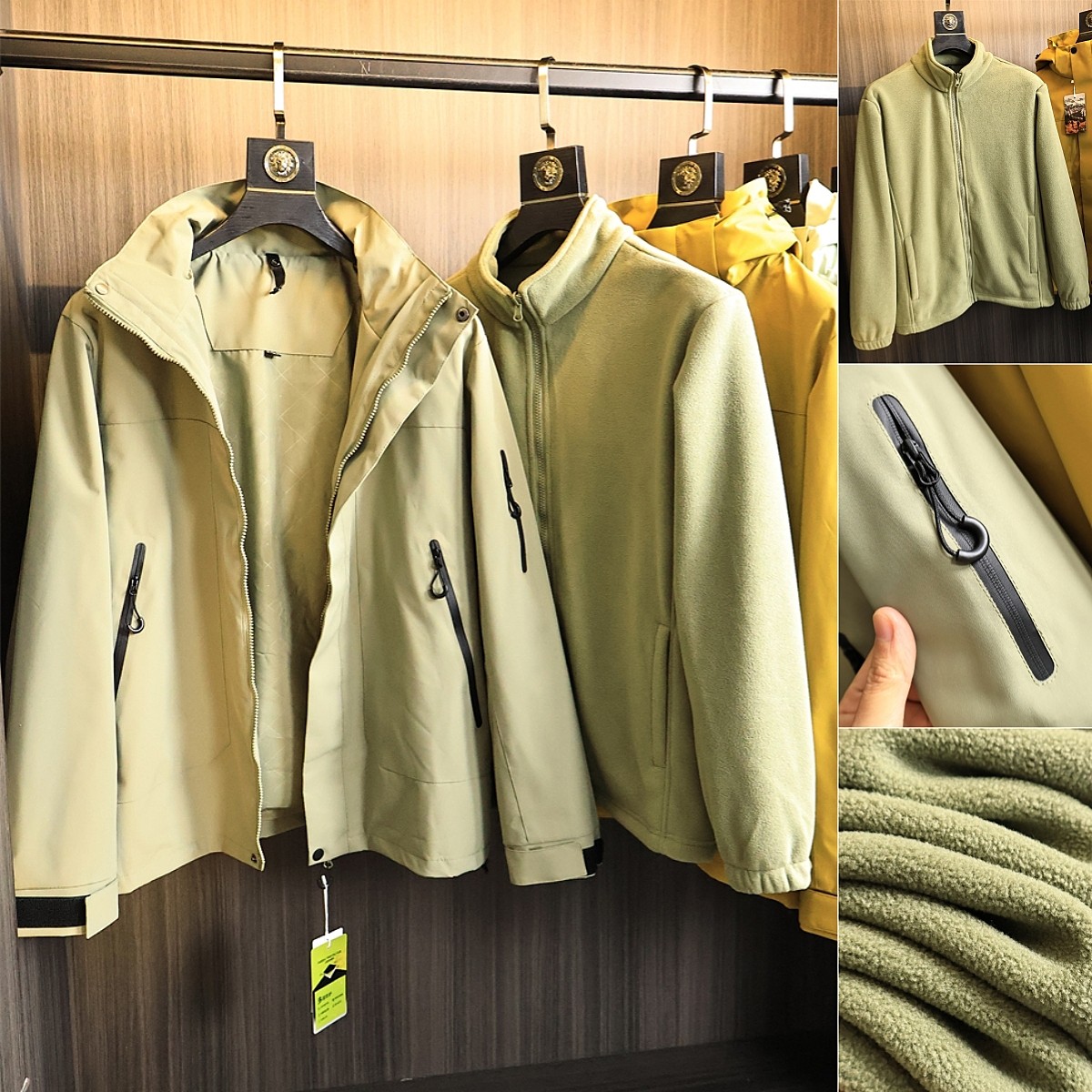 三合一冲锋衣~ODM公司订单！夹克