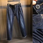 G货 秋季 经典 百搭 软牛有弹力 男士 撤柜折扣水洗直筒牛仔裤