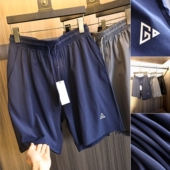 运动速干休闲五分短裤 户外运动大簰出品 男士 夏季 潮 3M反光字母