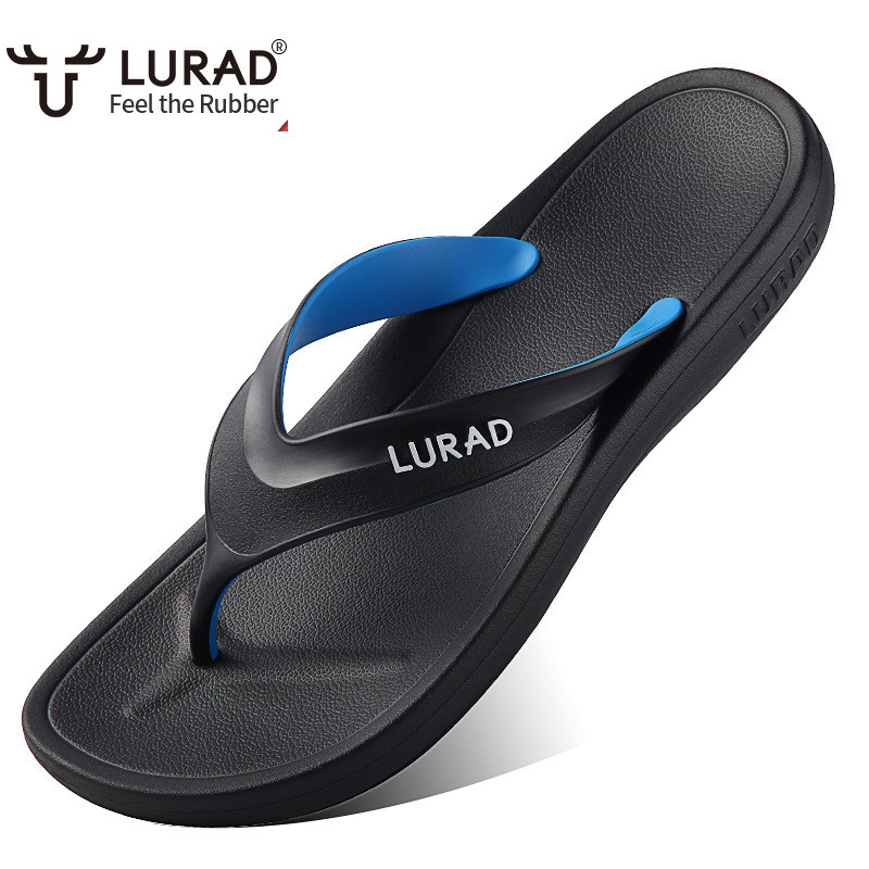 路拉迪人字拖男厚底夹拖夏季2024年新款橡胶凉拖鞋防滑防臭外穿潮