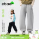 2026春装 春秋款 新款 儿童针织裤 EBAER男童运动裤 子女童卫裤 弯刀裤