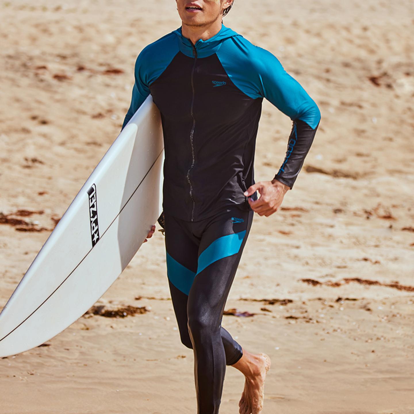 Speedo速比涛男子长款冲浪泳裤