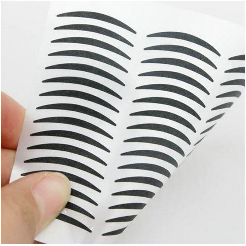 抖音同款包邮960贴纸质黑色眼线贴双眼皮贴美目贴免眼线不晕染细