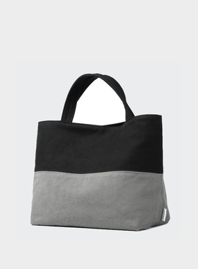 原创日式饭盒袋上班族简约帆布手提袋女手拎便当袋男手提包午餐袋