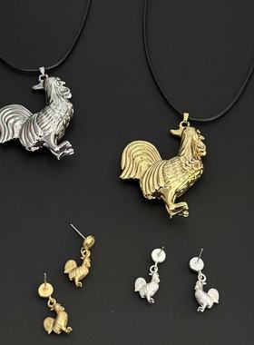 吊坠轻奢夸张独特百搭毛衣链