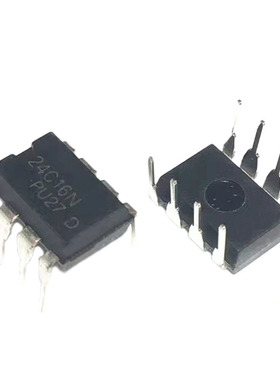 全新国产 AT24C16AN AT24C16N AT24C16 AT24C16A DIP-8 直插8脚