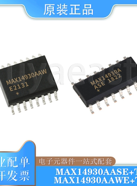 MAX14930AAWE+T/AAWE+/AASE+T/AASE+ SOIC-16 数字隔离器 1Mbps