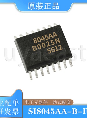SI8045AA-B-IUR 数字隔离器 SSOP-16 3.15V~5.5V 1000Vrms