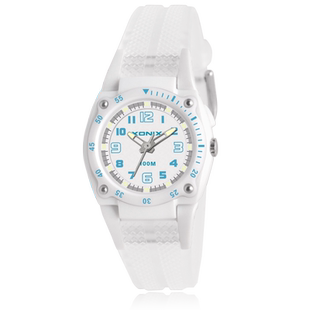 XONIX精准学生夜光手表女初中高中男生儿童石英指针式防水简约