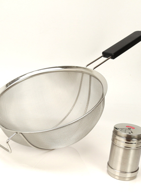 漏勺密网不锈钢油格过滤网油炸网油渣药渣粉丝漏笊篱加密豆浆捞面