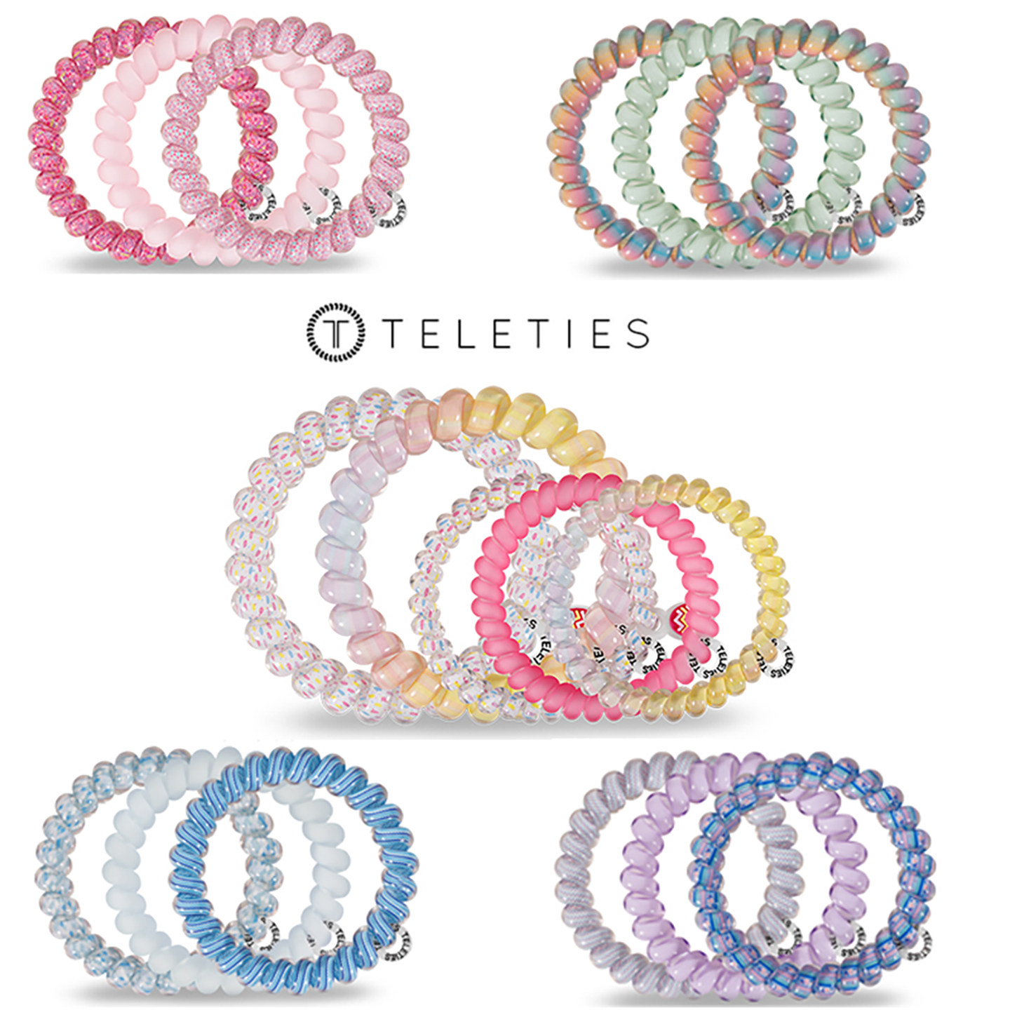 TELETIES发绳TPU欧美时尚