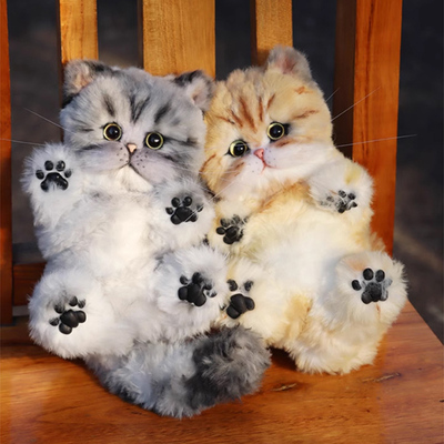 20mm兔毛扭扭棒猫咪挂件