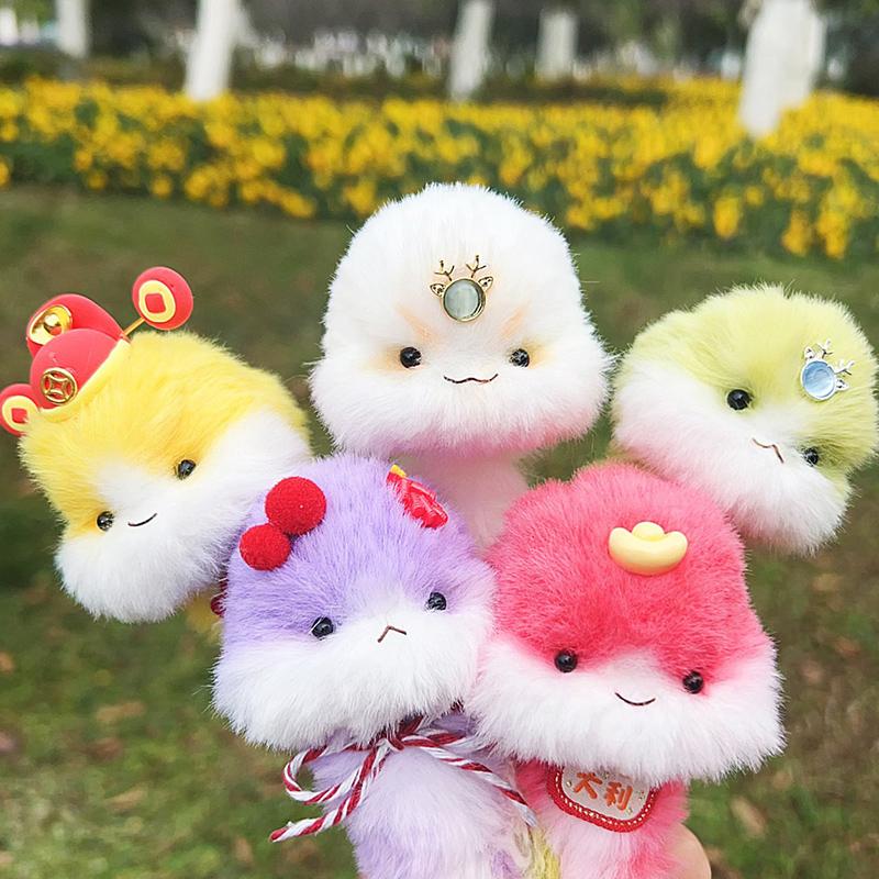 扭扭棒小蛇新年蛇年摆件毛绒玩具