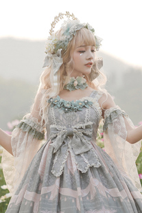 现货君梦帝政Lolita圣母光环头饰女神月桂道具拍照摄影婚礼发箍