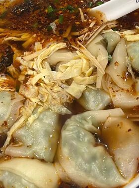 无锡熙盛源生馄饨40只开洋鲜肉 荠菜 虾仁白汤红汤  早餐顺丰