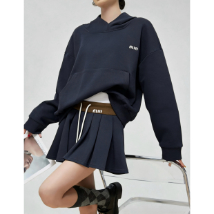 TZ888 百搭学院风设计感甜妹系卫衣套装 恩佳专享