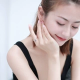 Безразмерное кольцо, модный небольшой дизайнерский ретро этнический серебряный браслет, серебряная застежка, серебро 999 пробы, этнический стиль, на указательный палец