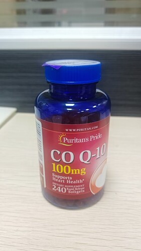 普丽普莱Puritan's Pride 辅酶Q10胶囊100mg*240粒29.1月到期瑕疵