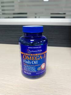 Puritan's Pride普丽普莱三倍OMEGA-3鱼油软胶囊1360mg*90粒28.04
