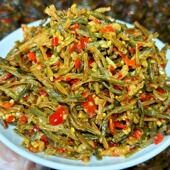 江西土特产香辣豆角干剁椒豇豆长豆角农家即食下饭菜咸菜罐装 250g