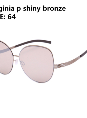 Icberlin男款驾驶型偏光太阳镜女款方框薄钢无螺丝墨镜virginia p