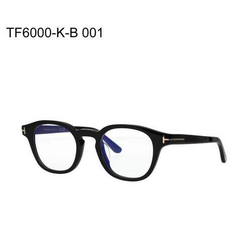 TOMFORD眼镜框新款汤姆福特方形近视镜架板材防蓝光男女 TF6000KB