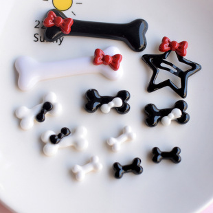 新品原宿风骨头手工杯贴鞋子手机壳diy装饰小配件制作材料饰品