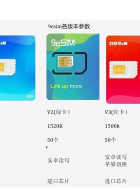 9esim v3版安卓ios都能用 xesim#estk#planb 国行手机esim