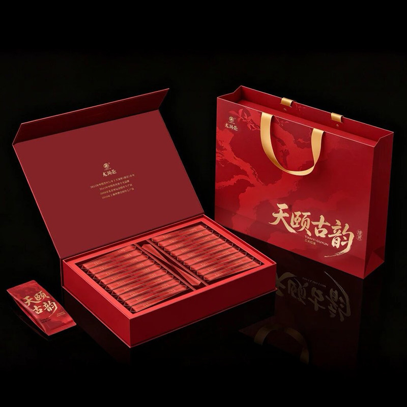 龙润茶2026年天颐红茶礼盒228g(6gx38袋)滇红工夫红茶