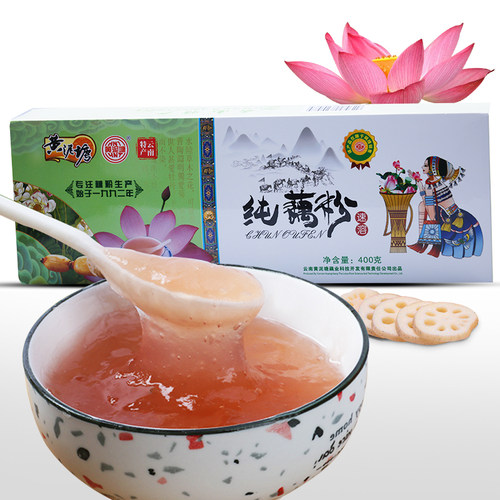 黄泥塘纯藕粉不含糖400g