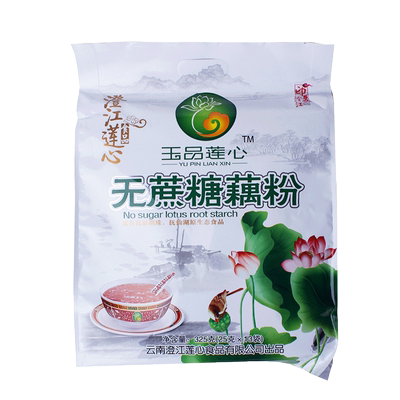 云南特产玉品莲心无蔗糖325g藕粉