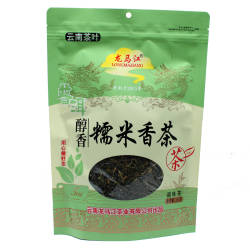 云南特产龙马江普洱醇香糯米香茶260克绿茶新包装