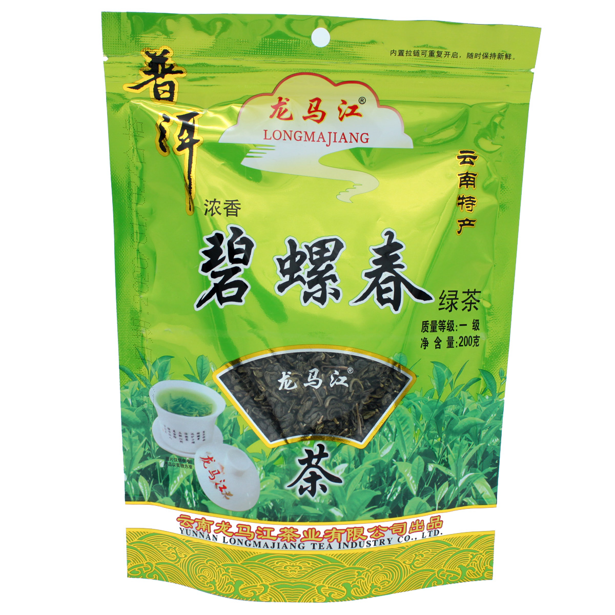 龙马江浓香碧螺春200g