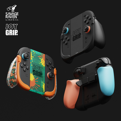 Skull & Co. 任天堂Switch2 JoyCon手柄分体充电握把喷喷边充边玩
