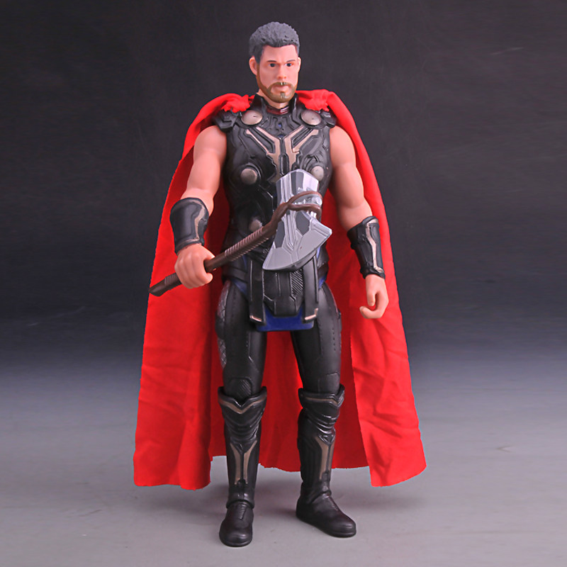 漫传奇诸神黄昏复仇者威联盟雷神3托尔大战浩克可动模型手办摆件