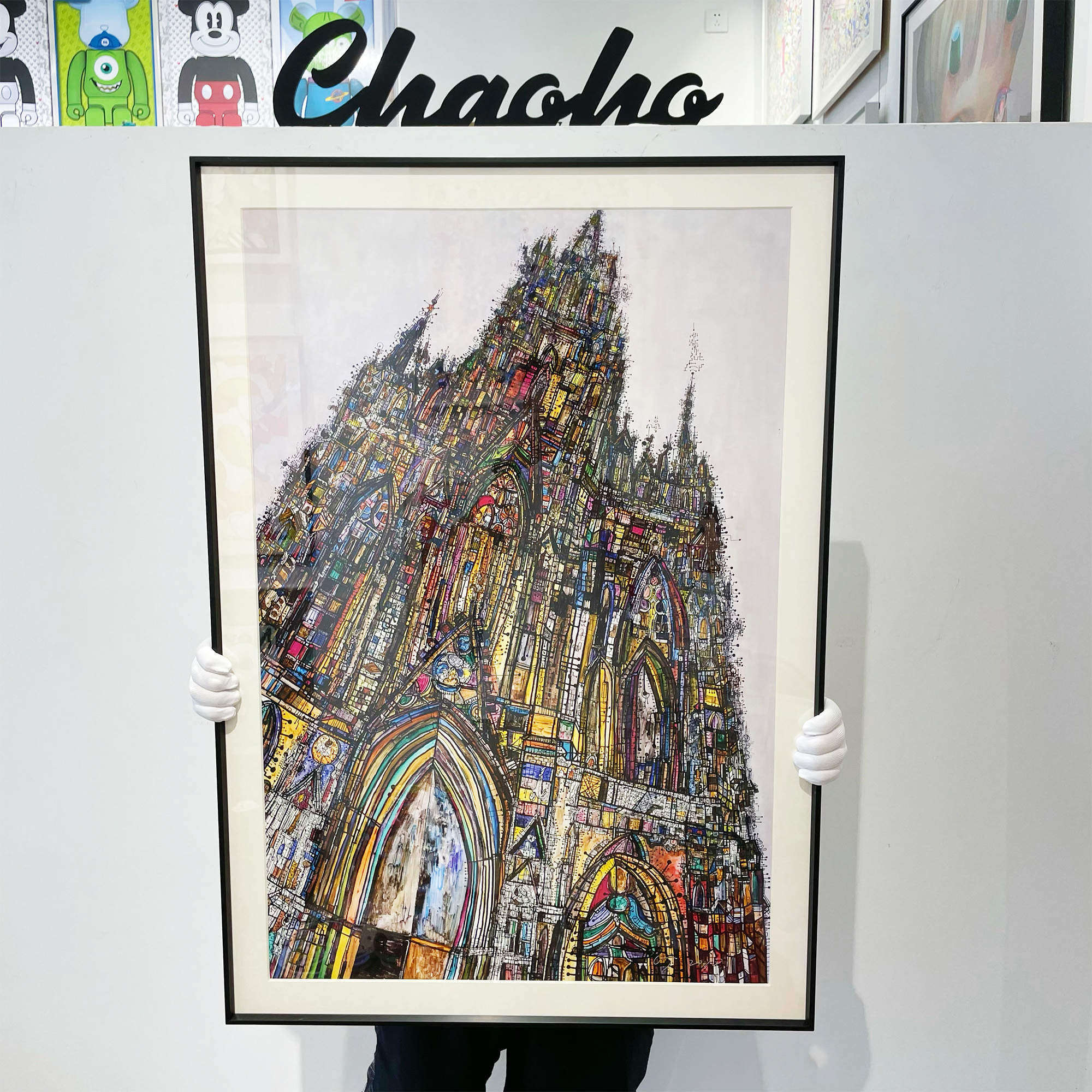 张长江圣殿版画潮流艺术装饰画