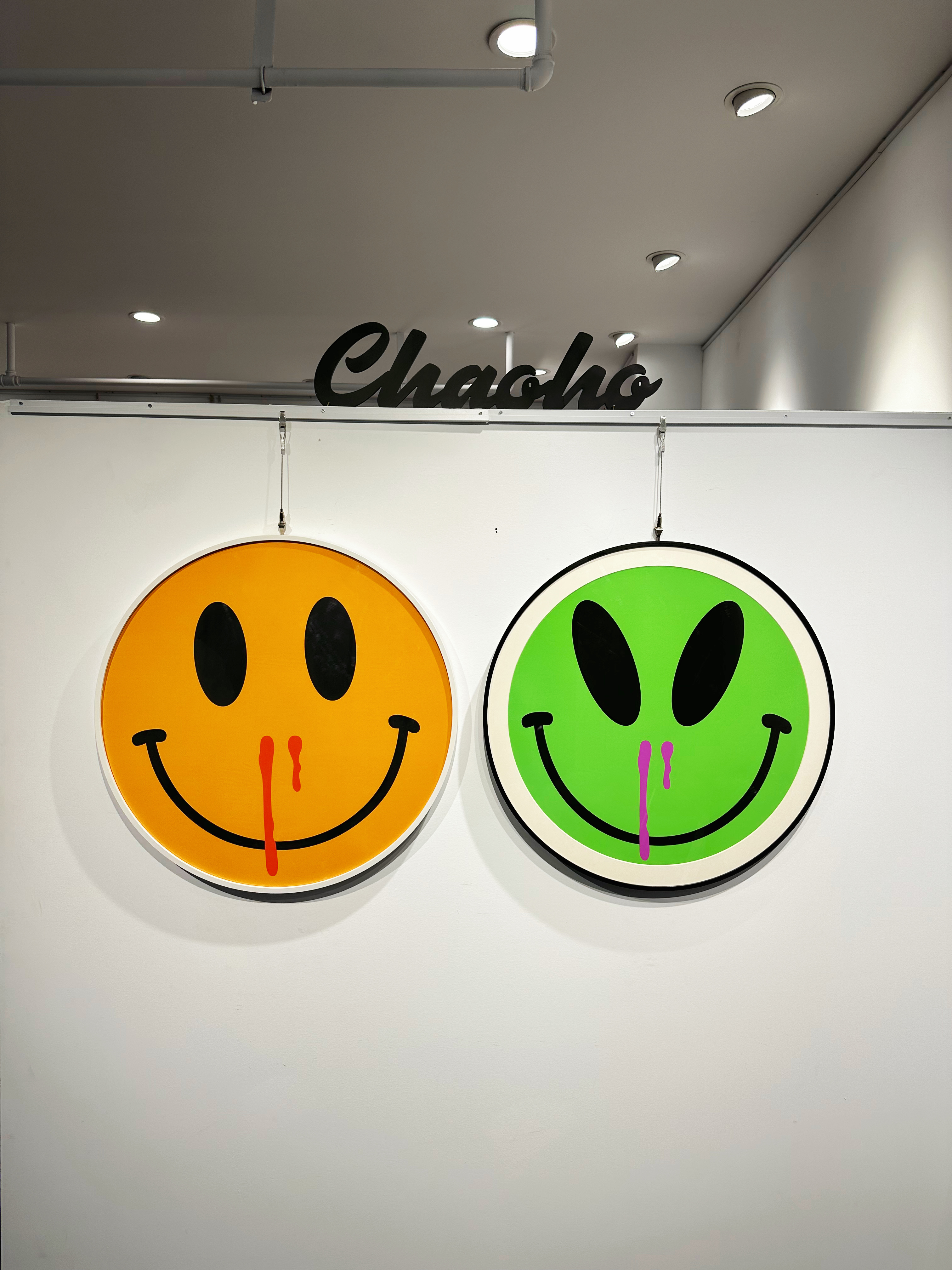 Madsaki卧室潮流笑脸版画