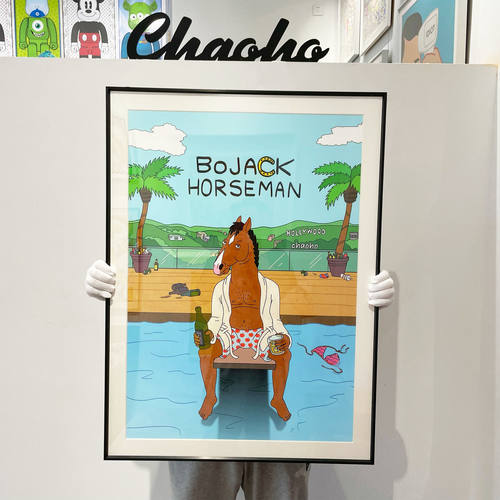 马男BoJack马年潮流美式装饰画