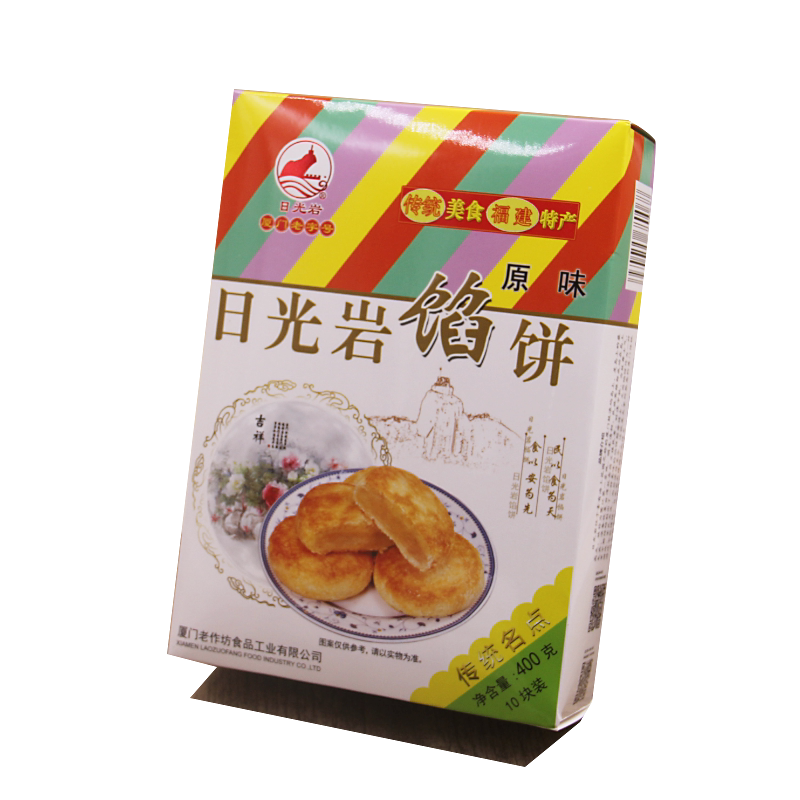 日光岩绿豆馅饼400g 特产馅中式糕点/新中式糕点