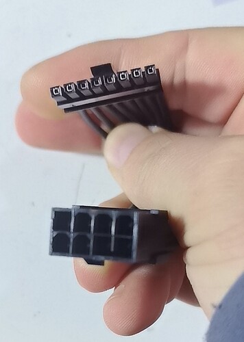 技嘉3070 3080 3090单排小8P显卡供电线8P母转小8P显卡电源线