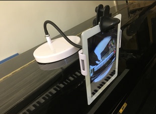 iPad手机通用VIP钢琴专用顶部视频摄像镜头陪练懒人支架抖音前置