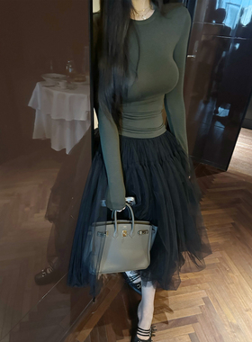 【自留瘦瘦T】MISS CHANGE/四季可穿天丝/软糯肤感保暖超薄T恤