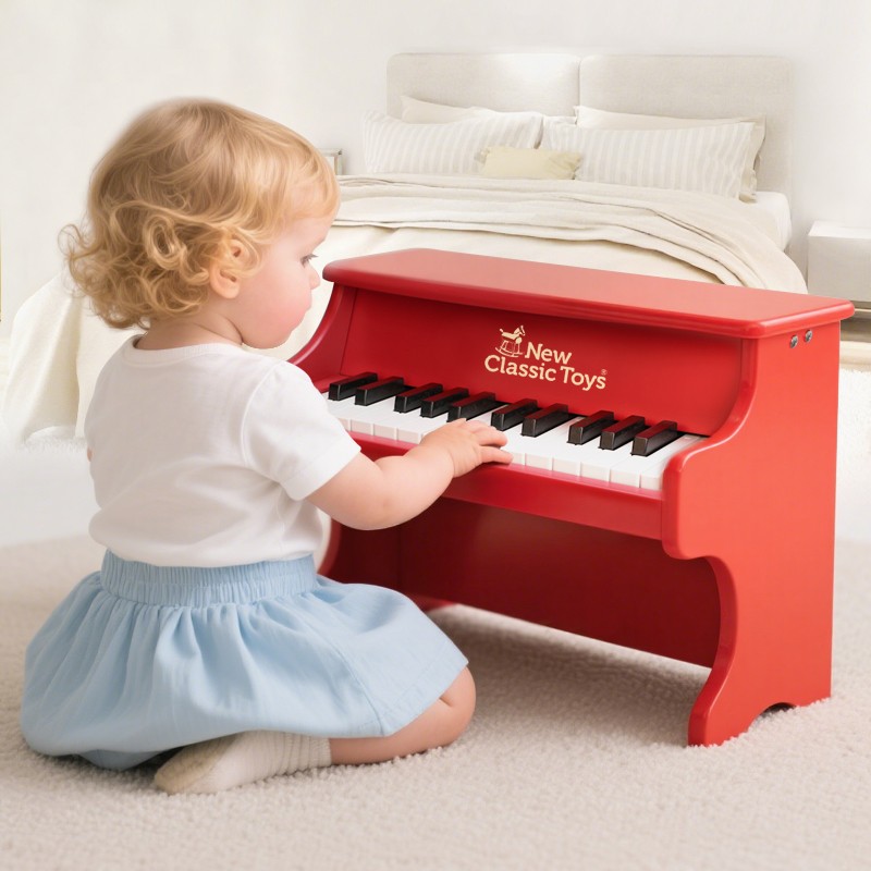 荷兰NCT木质儿童礼物小钢琴电子琴宝宝幼儿男女孩周岁婴儿玩具
